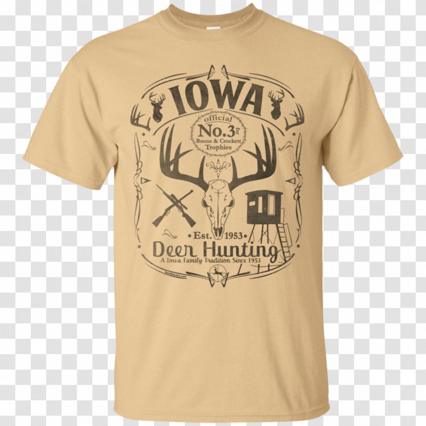 T-shirt Hoodie Sleeve Clothing - Polo Shirt - Deer Hunting Transparent PNG