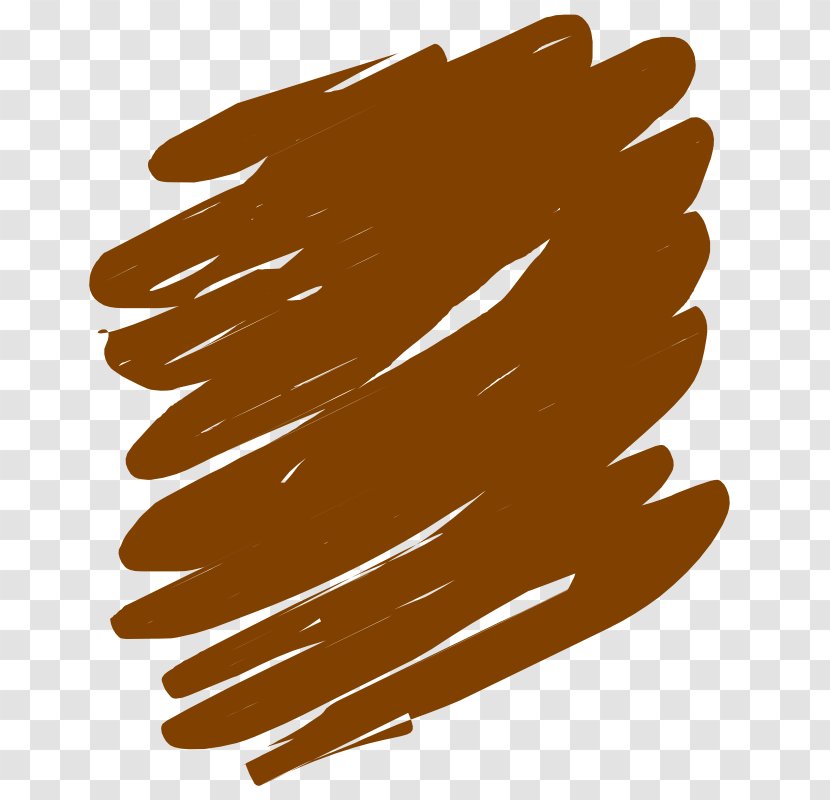 Brown Color Clip Art - Orange - Crayon Transparent PNG