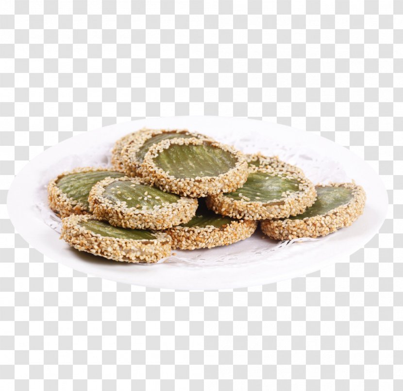 Green Tea Bxe1nh Cookie Deep Frying - Vegetarian Food - Product Pie Transparent PNG