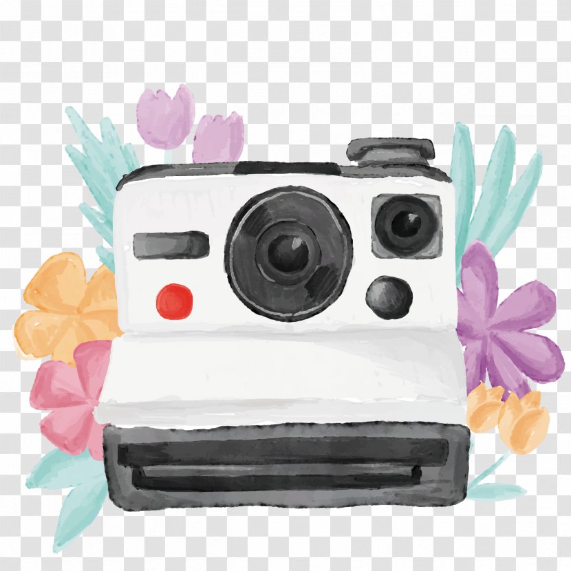 Polaroid Corporation Watercolor Painting Photography Camera - Photographic Studio Transparent PNG