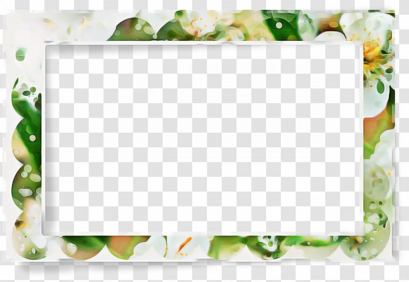 Watercolor Background Frame - Plant - Paper Product Transparent PNG