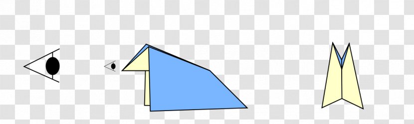 Triangle Point Diagram - Eye Symbol Transparent PNG