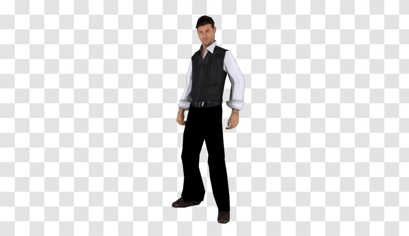 Tuxedo Shoulder Uniform Sleeve Outerwear - Joint - M Transparent PNG