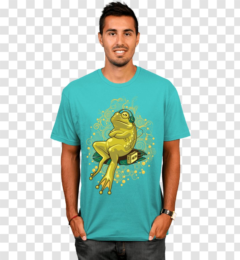 T-shirt Top Designer - Turquoise Transparent PNG