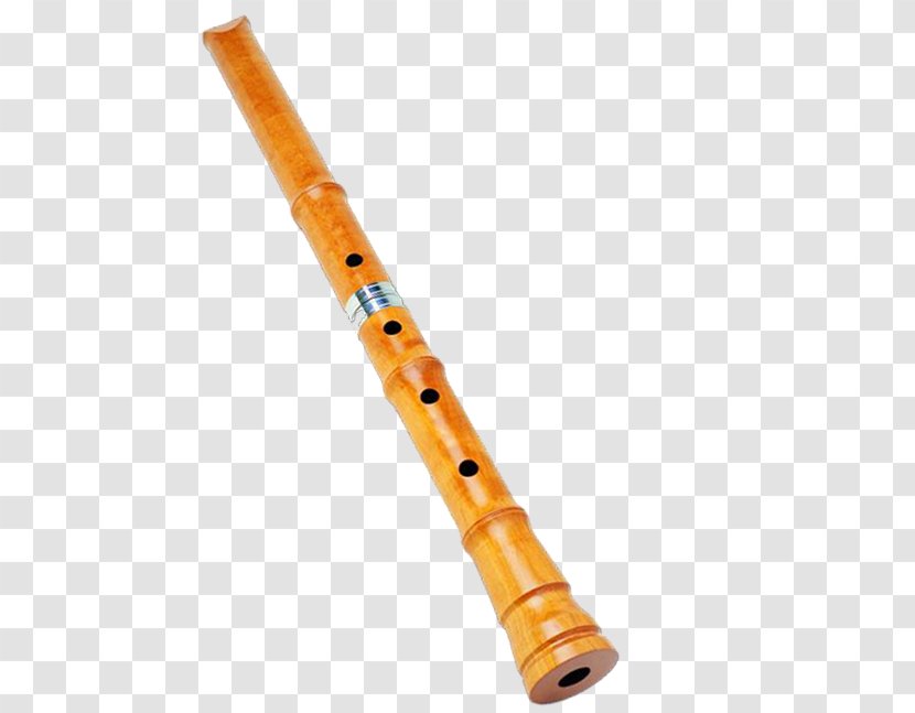 Flute Ney Musical Instrument - Watercolor Transparent PNG