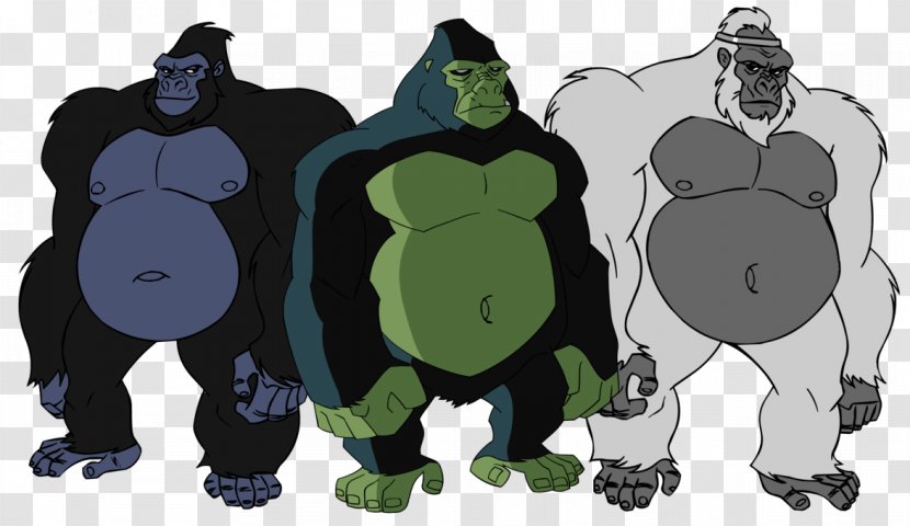 Gorilla Grodd Beast Boy The Flash - Dc Comics - Chubby Transparent PNG