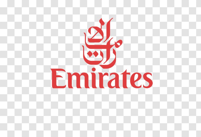 Logo Dubai The Emirates Group Airline - Calligraphy Transparent PNG