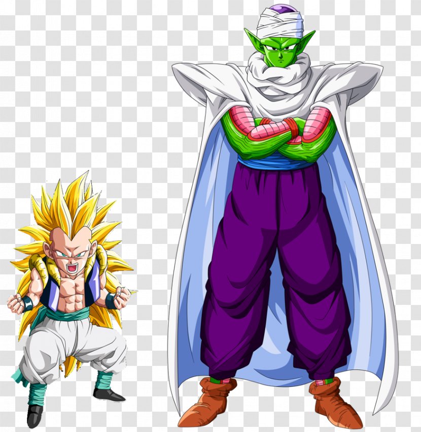 King Piccolo Vegeta Gohan Goku - Watercolor Transparent PNG