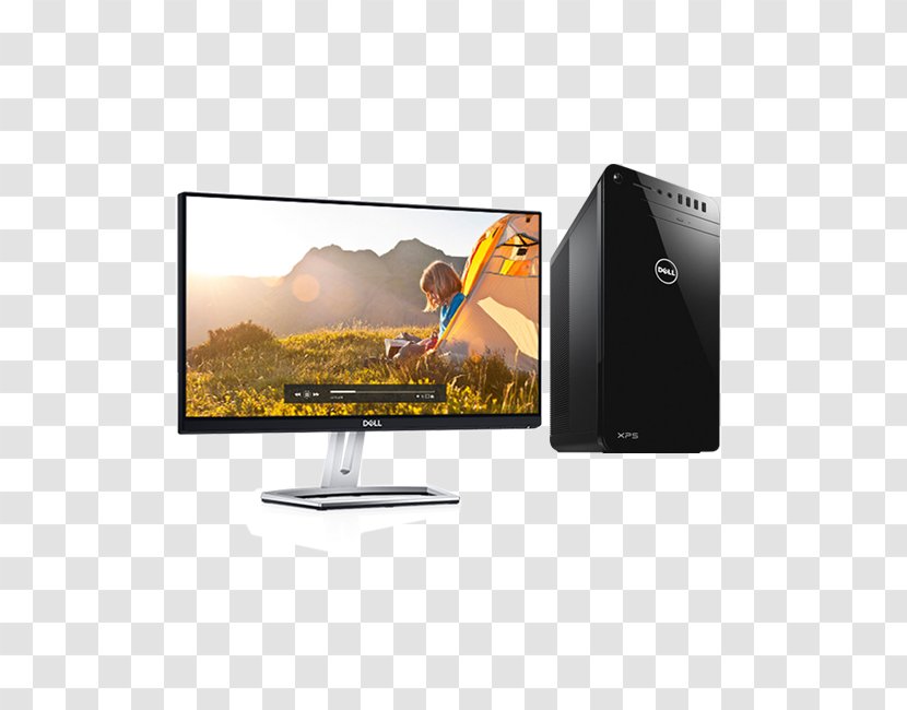 Dell Computer Monitors LED-backlit LCD IPS Panel Liquid-crystal Display - Electronic Device - Penh Clipart Transparent PNG