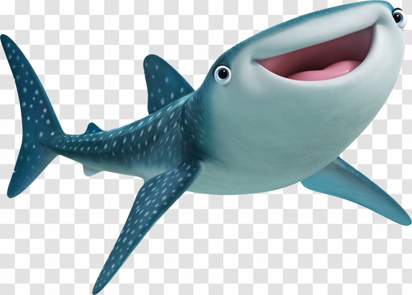 Pixar Character The Walt Disney Company Film Whale Shark - Dory Transparent PNG