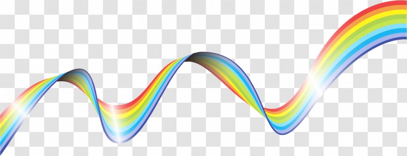 Wave Rainbow - Arc - Line Transparent PNG