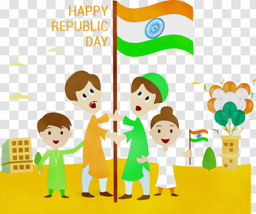 Green Cartoon Sharing Child Playing With Kids Transparent PNG