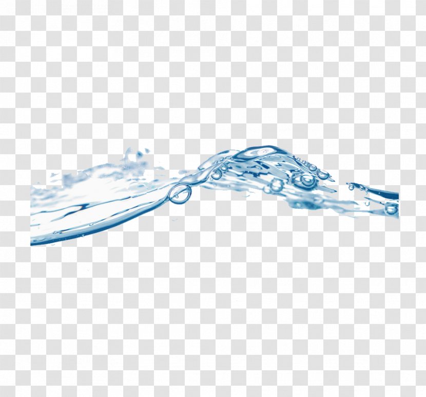 Drinking Water Tap Presentation Treatment - Blue Transparent PNG