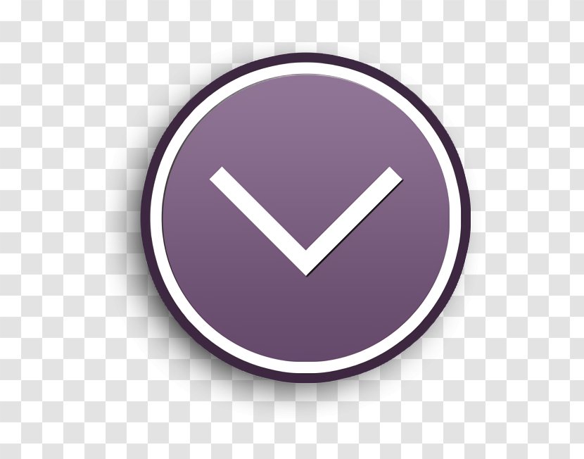Arrow Icon Botton Down - Logo - Symbol Home Accessories Transparent PNG
