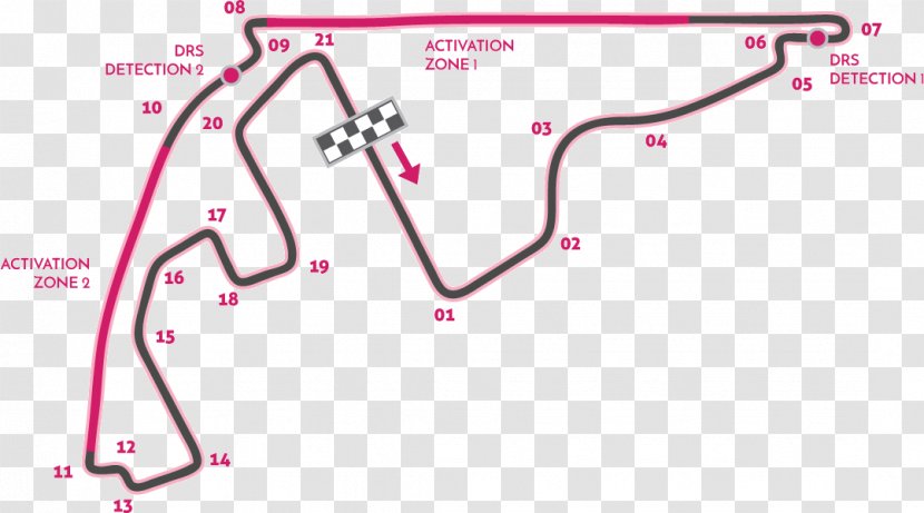 Yas Marina Circuit Abu Dhabi Grand Prix 2018 FIA Formula One World Championship Autodromo Nazionale Monza Race Track - Cartoon Transparent PNG