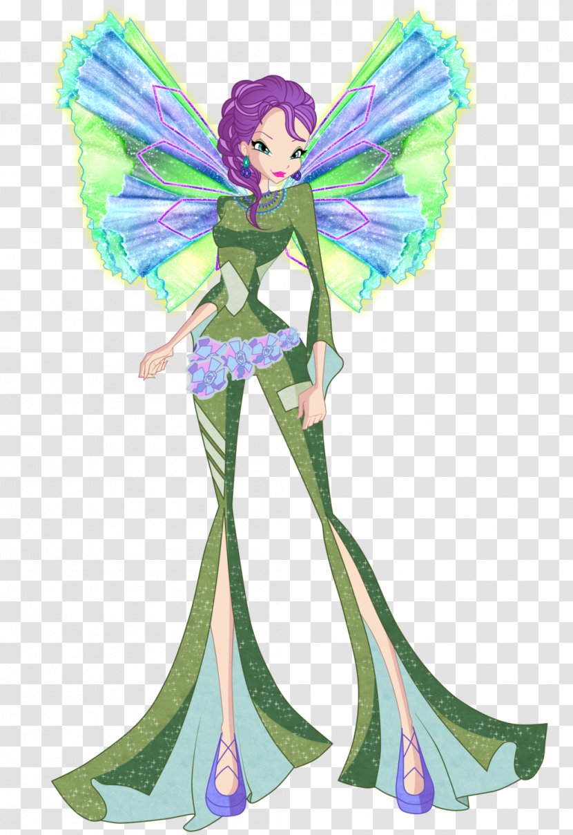 Tecna Flora Musa Fairy - Sirenix - In Full Bloom Transparent PNG