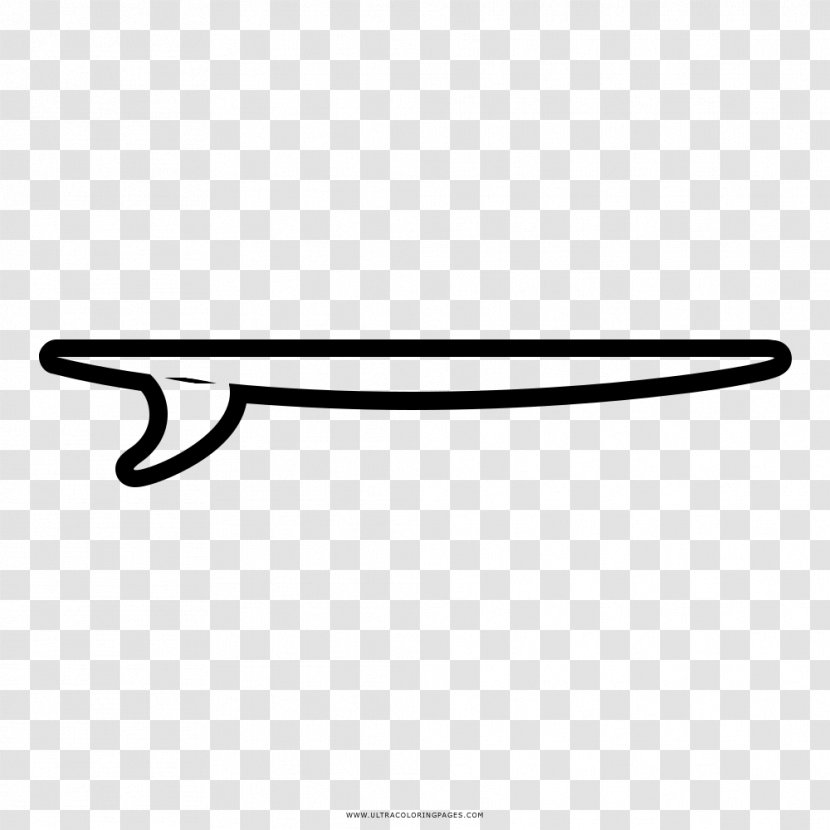 Surfboard Drawing Surfing Coloring Book Transparent PNG