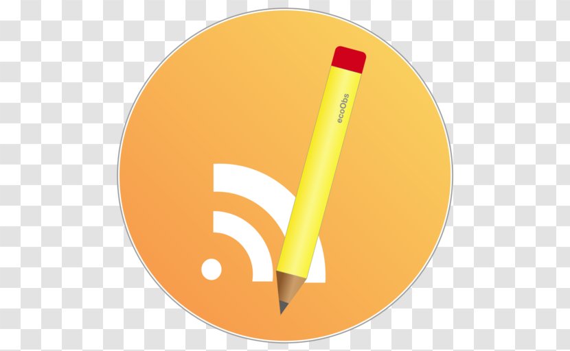 Pencil Font - Yellow - Design Transparent PNG