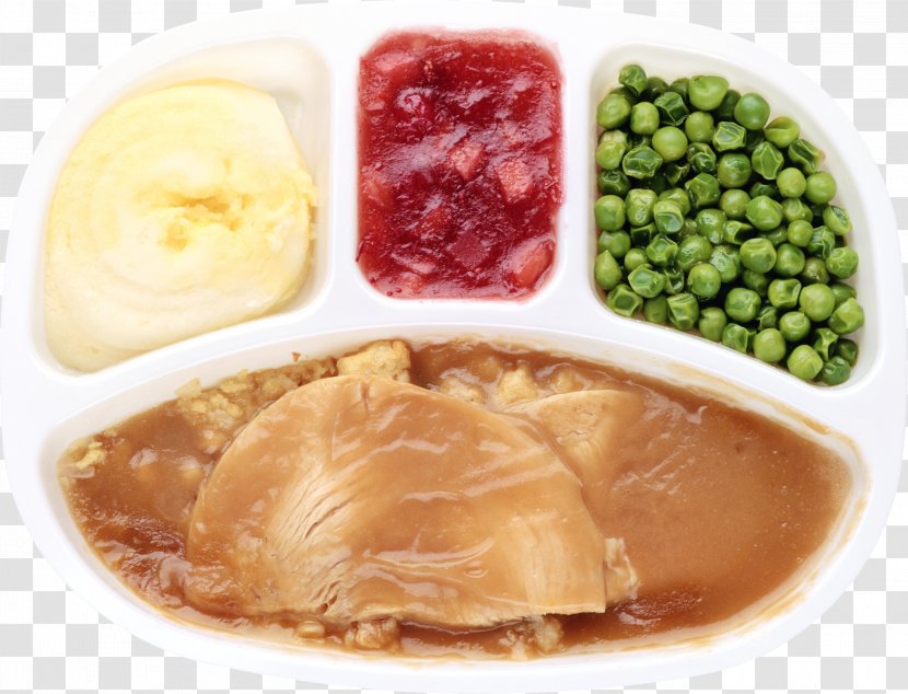 Stuffing TV Dinner Thanksgiving Frozen Food - Daily Transparent PNG