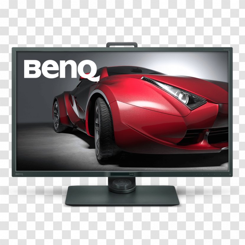 Computer Monitors Ultra-high-definition Television 4K Resolution Rec. 709 BenQ - Sports Car - Monitor Transparent PNG