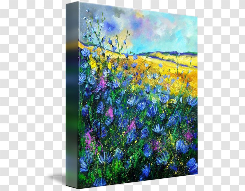 Oil Painting Reproduction Wall Acrylic Paint - Violet Transparent PNG