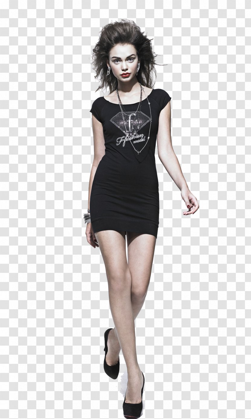 Fashion Model - Cartoon - Picture Transparent PNG