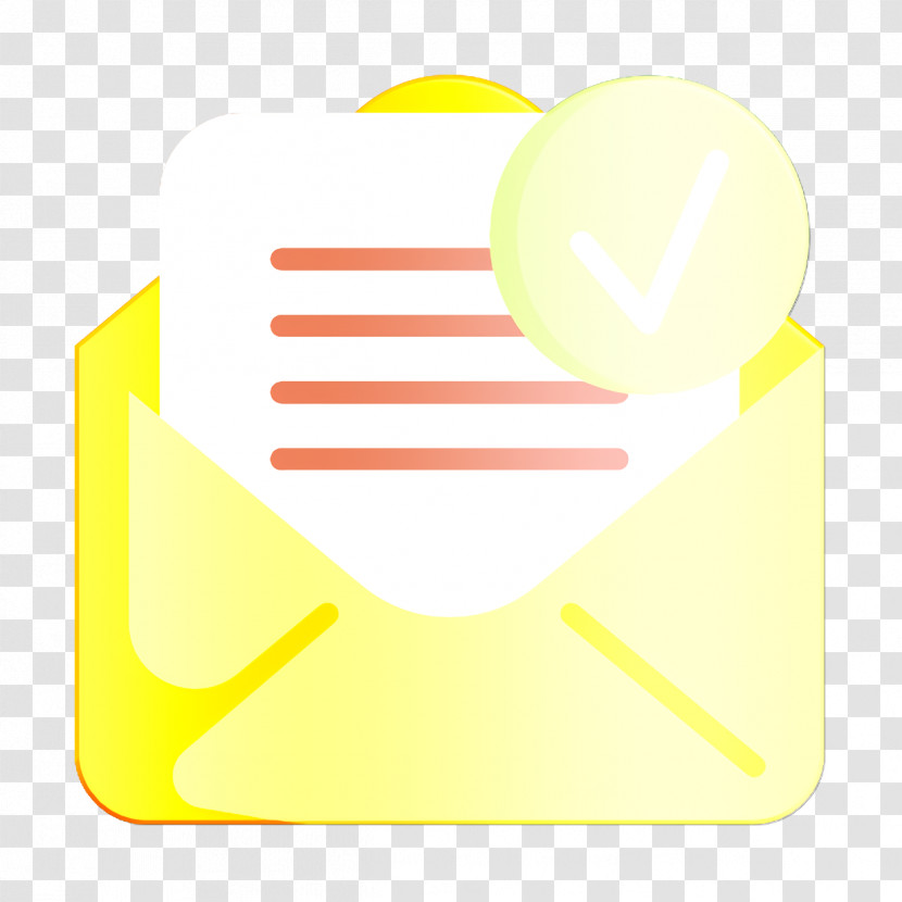 Email Icon Tick Icon Mail Icon Transparent PNG