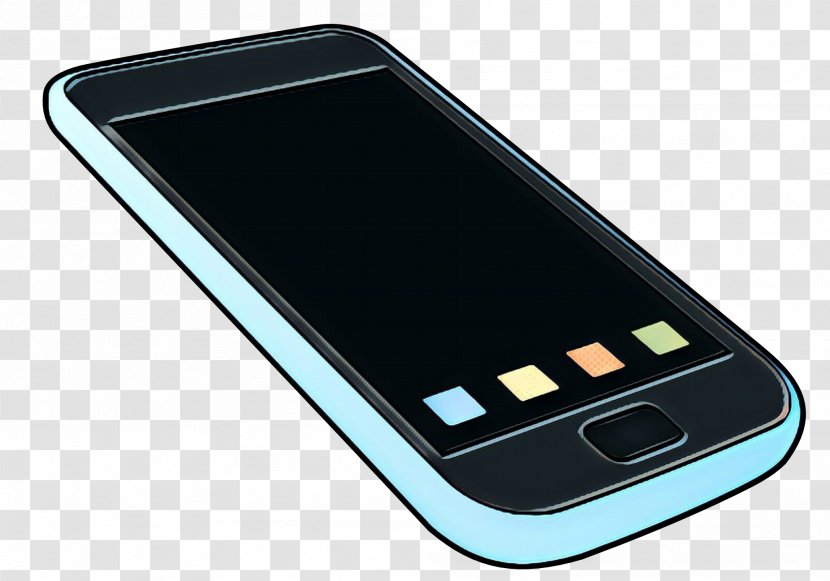 Retro Background - Mobile Phones - Device Telephone Transparent PNG
