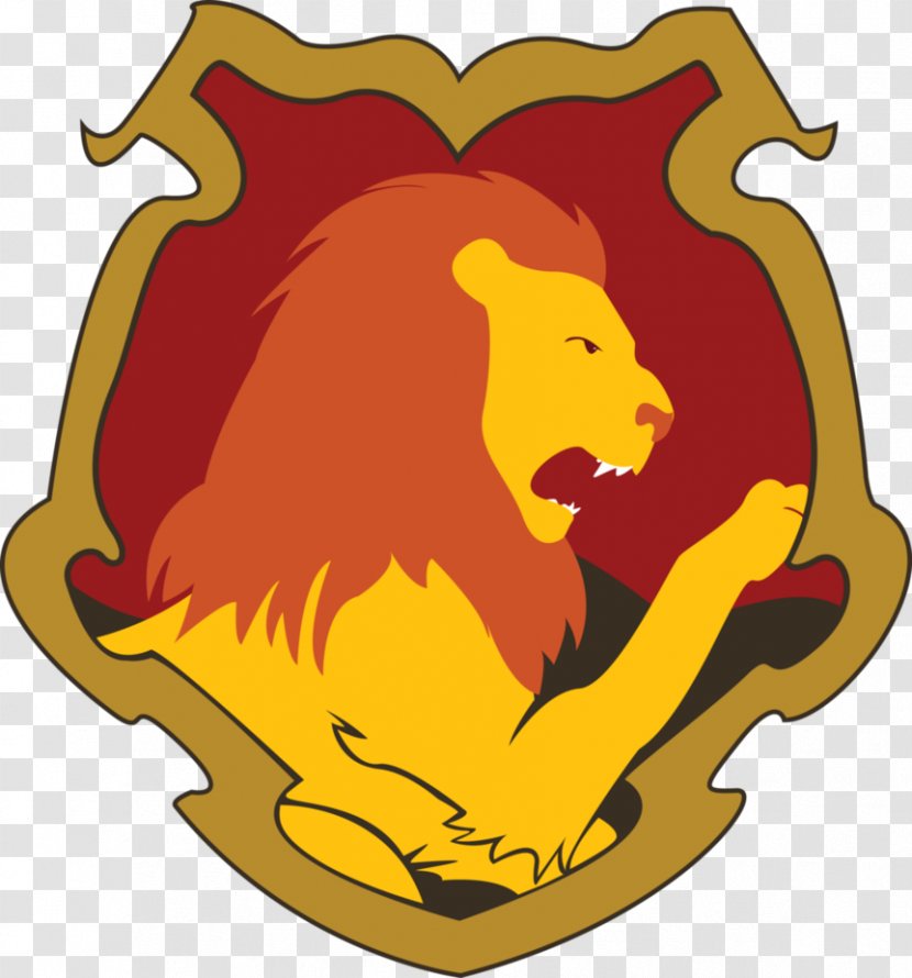 Gryffindor Harry Potter Lion Hogwarts Bag Transparent PNG