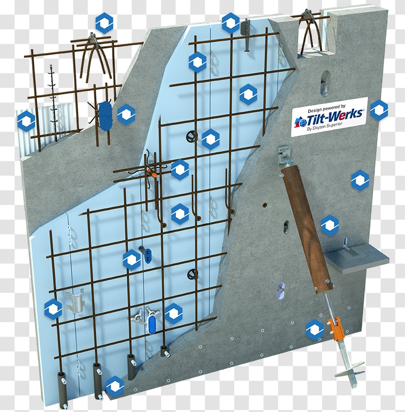 Tilt Up Dowel Bar Retrofit Precast Concrete Dayton Superior Transparent PNG