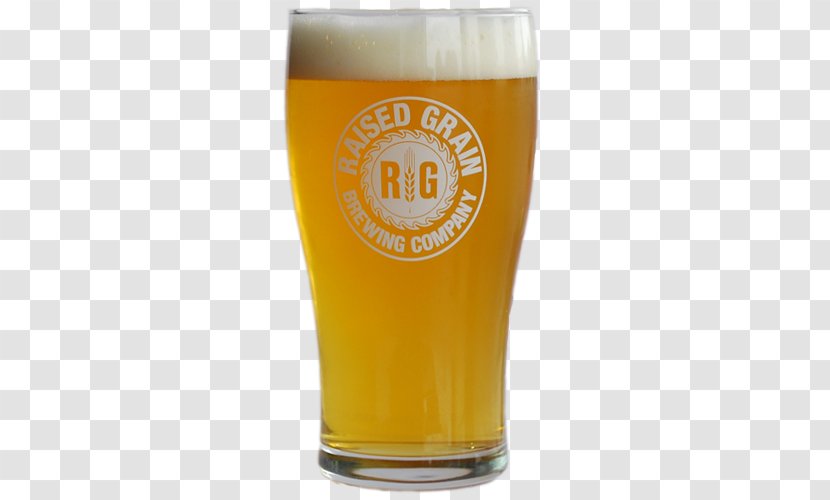 Wheat Beer Pint Glass Cocktail - Drink Transparent PNG