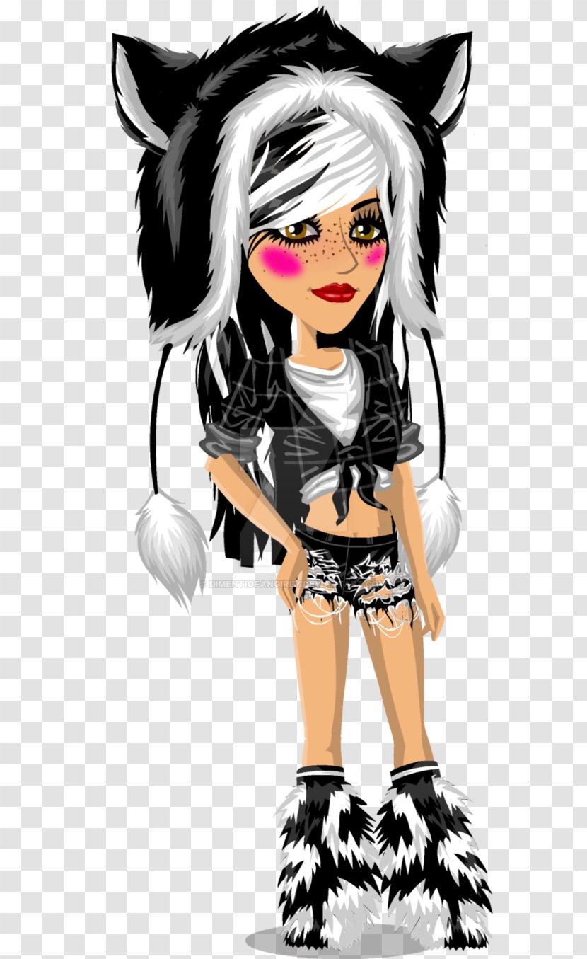 MovieStarPlanet Onet.pl Black Hair Boys - Tree - Msp Transparent PNG