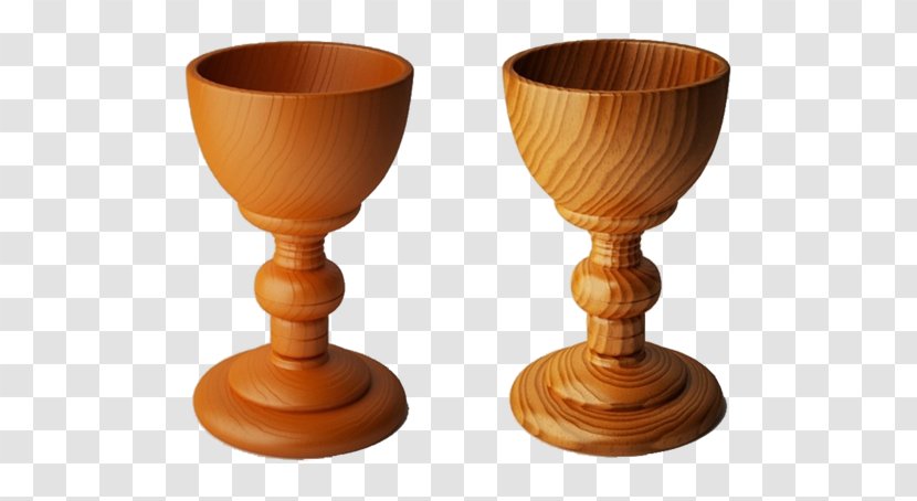 Glass - Drinkware - Wooden Material Transparent PNG