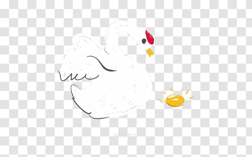 Cat Paper Chicken Illustration - Tree - Hand-painted Goose Transparent PNG