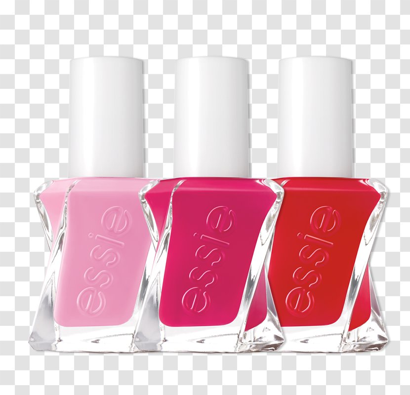 Essie Gel Couture Nail Color & Top Coat Polish Nails Transparent PNG