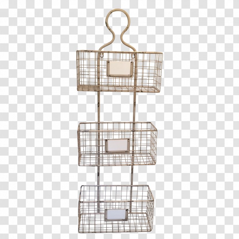 Basket Shabby Chic Furniture Wire Cage - Storage - Bathroom Accessory Transparent PNG