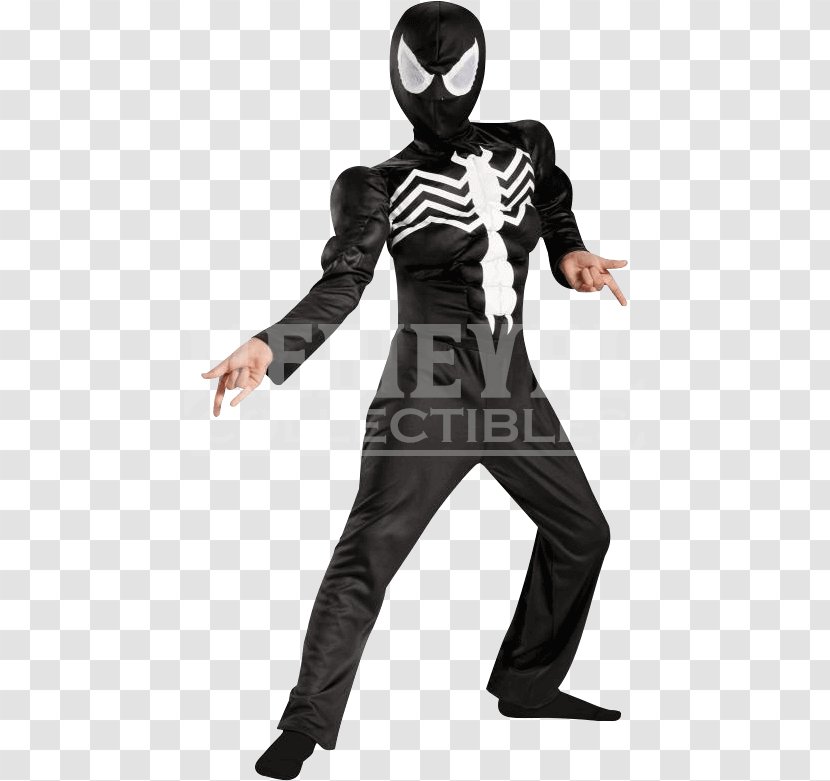 Spider-Man: Back In Black Venom Costume T-shirt - Silhouette - Medieval Man Transparent PNG