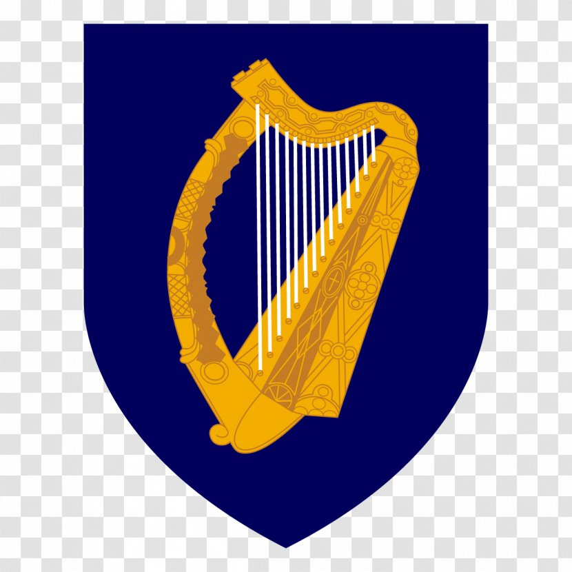 Government Of Ireland Constitution President - Coat Arms - Republic Transparent PNG