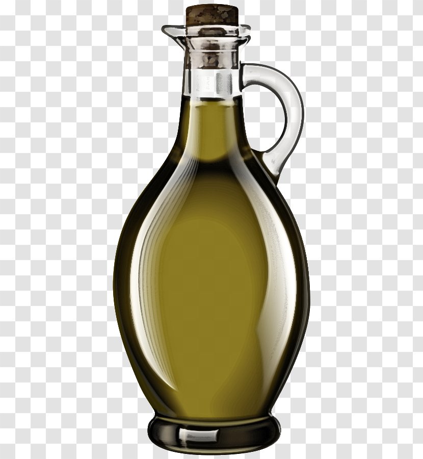 Olive Oil - Hemp - Glass Bottle Wine Transparent PNG