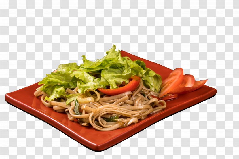 Yaki Udon Yakisoba Japanese Cuisine Chinese Noodles - Recipe - Salad Transparent PNG