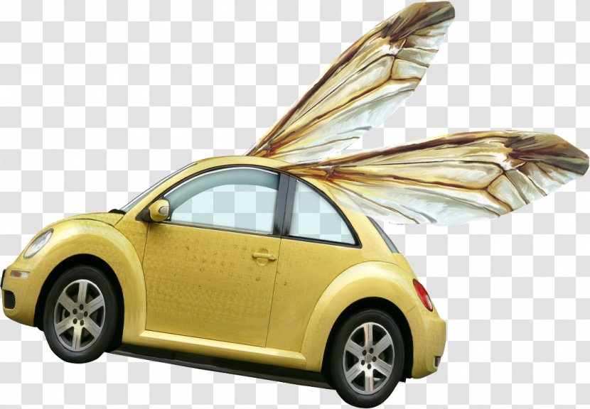 Volkswagen Beetle Car New Automotive Design - Art - Creative Transparent PNG