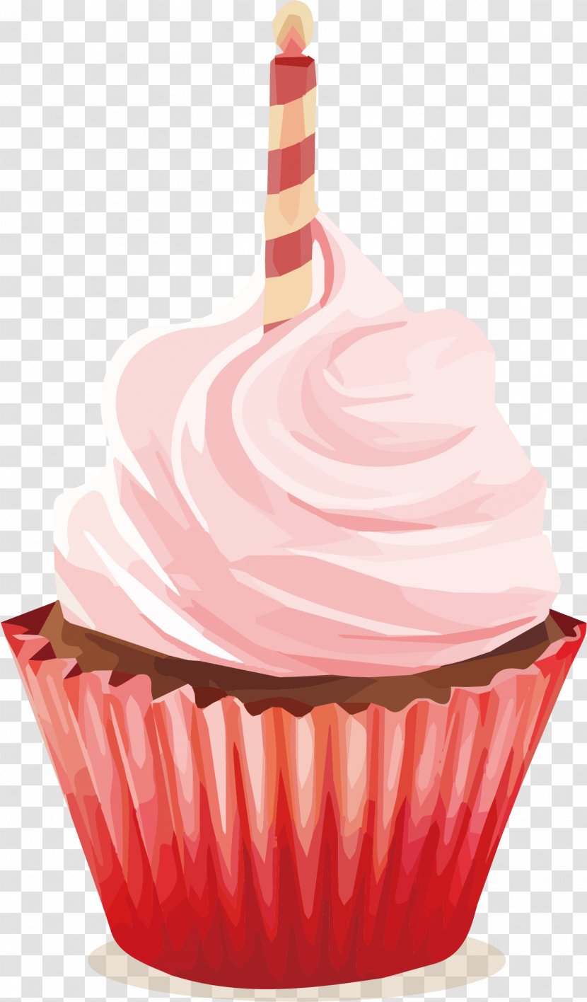 Birthday Candle - Buttercream - Baked Goods Transparent PNG