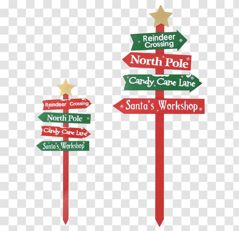 Street Sign - Signage - Holiday Ornament Transparent PNG