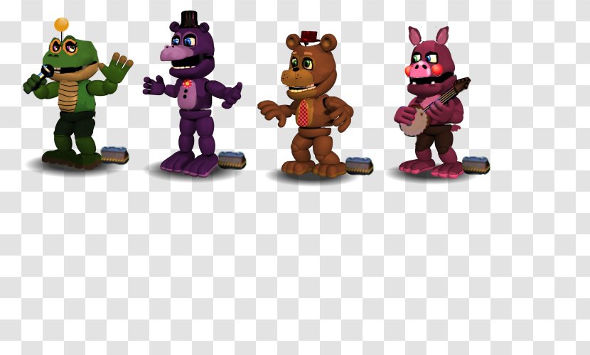 Five Nights At Freddy's 2 Animatronics Image Robot Action & Toy Figures - Name Transparent PNG