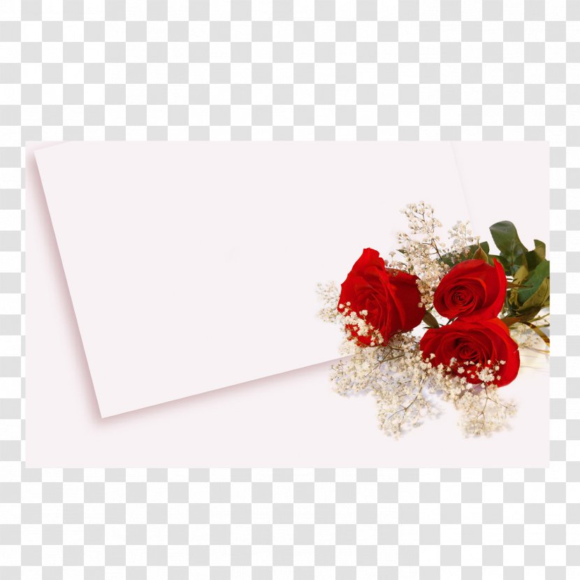 Wedding Invitation High-definition Video Wallpaper - Heart - White Rose Transparent PNG