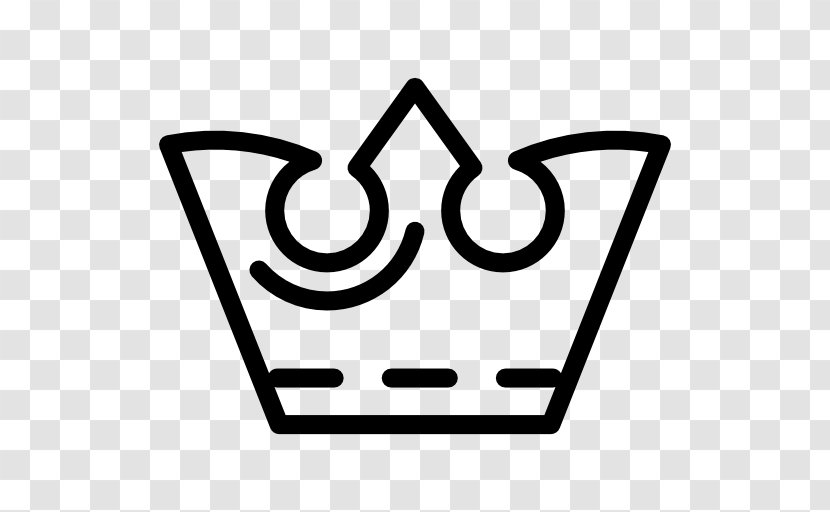Crown King Coroa Real - Outline Transparent PNG