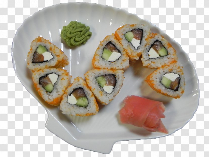 California Roll Sashimi Gimbap Sushi 07030 - Appetizer Transparent PNG
