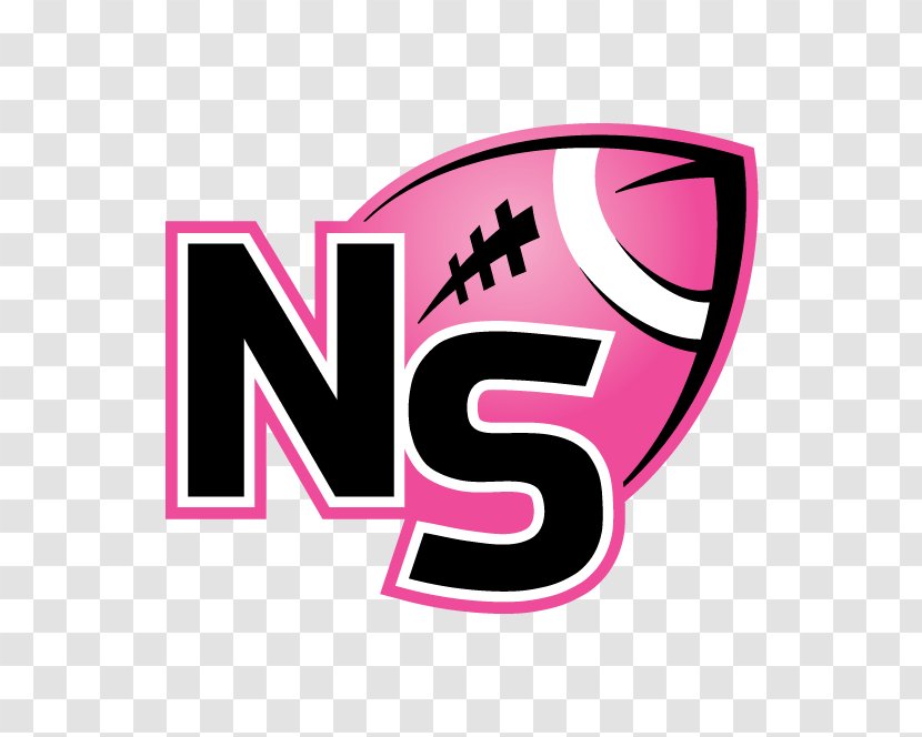 Logo North Surrey Minor Football Brand Product Font - Pink M Transparent PNG