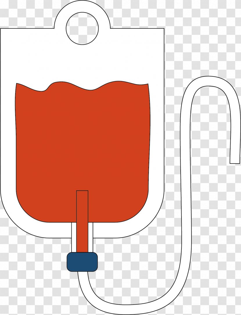 Blood Donation Red Euclidean Vector - Area - Bag Transparent PNG