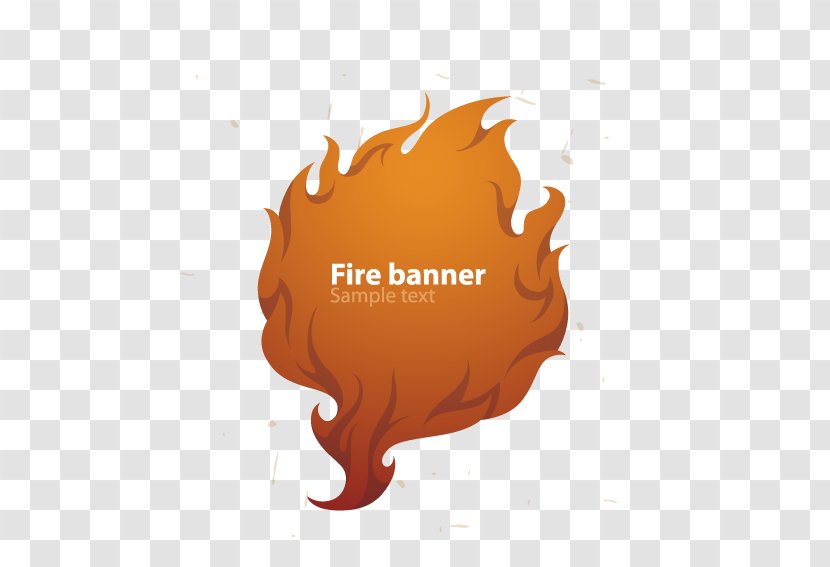Flame Explosion Speech Balloon - Fire - Logo Transparent PNG